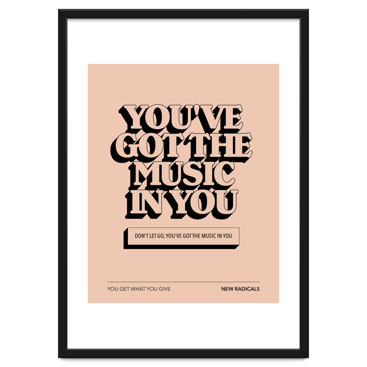 New Radicals - You Only Get What You Give