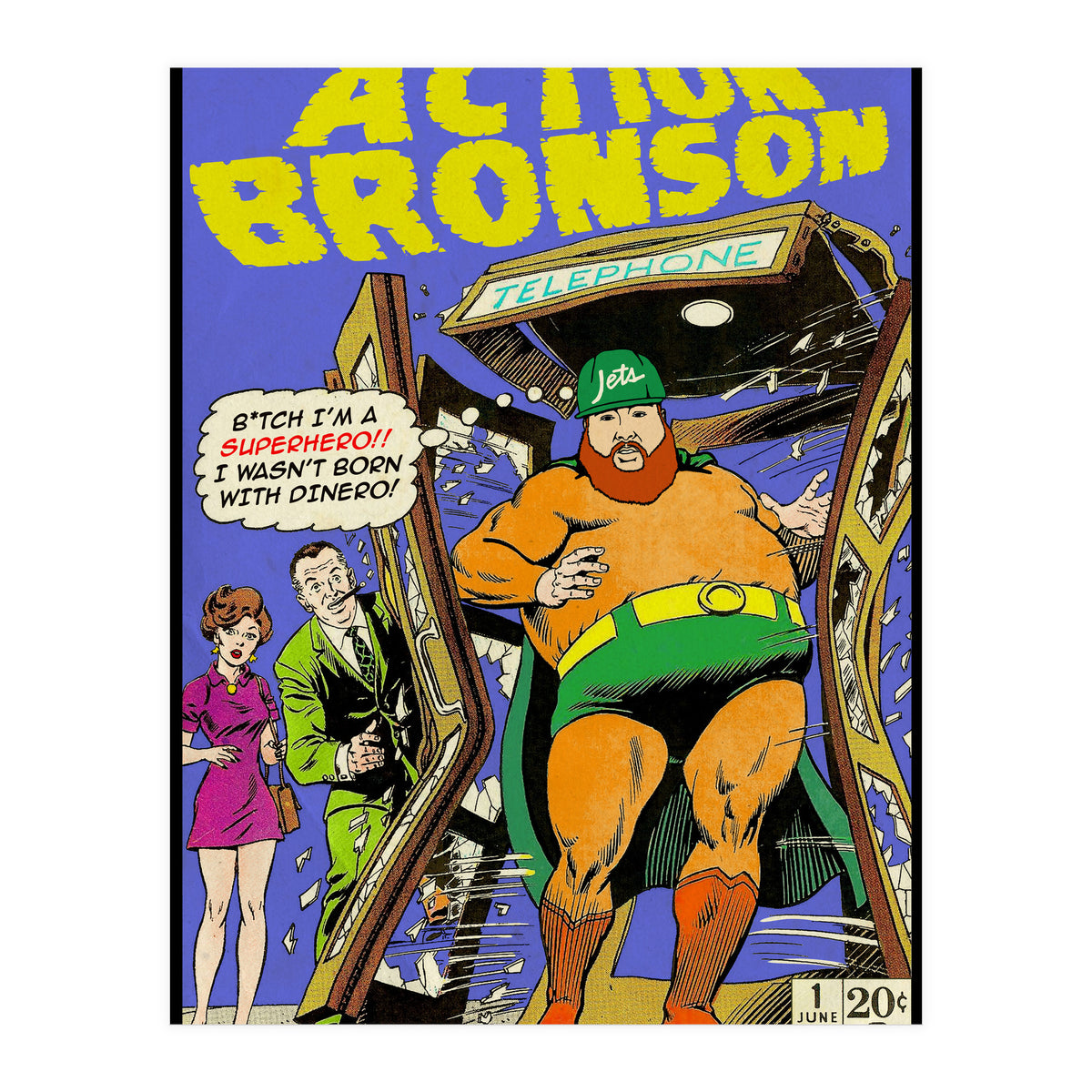 Dangerous Bronson (Print Only)