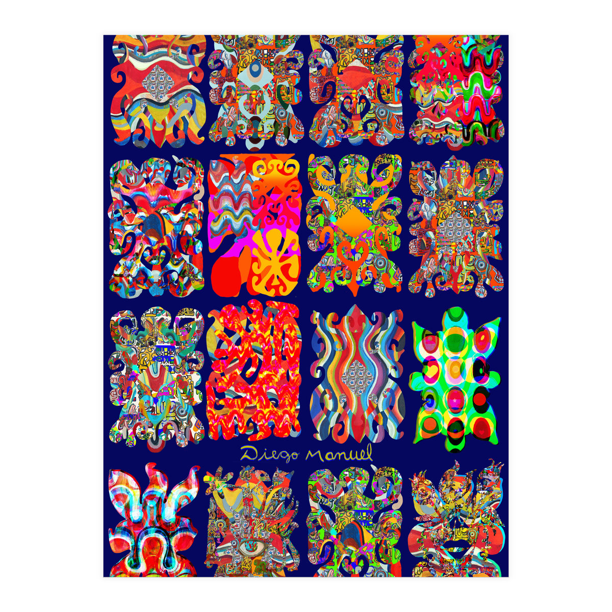 Tapiz Perfiles 2023 29 (Print Only)