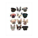 Pugs in Glasses (Print Only) thumbnail