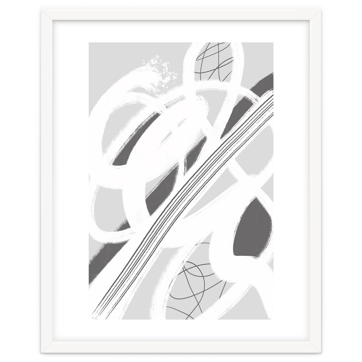 Abstract Painting No. 11 - Chaos and silence