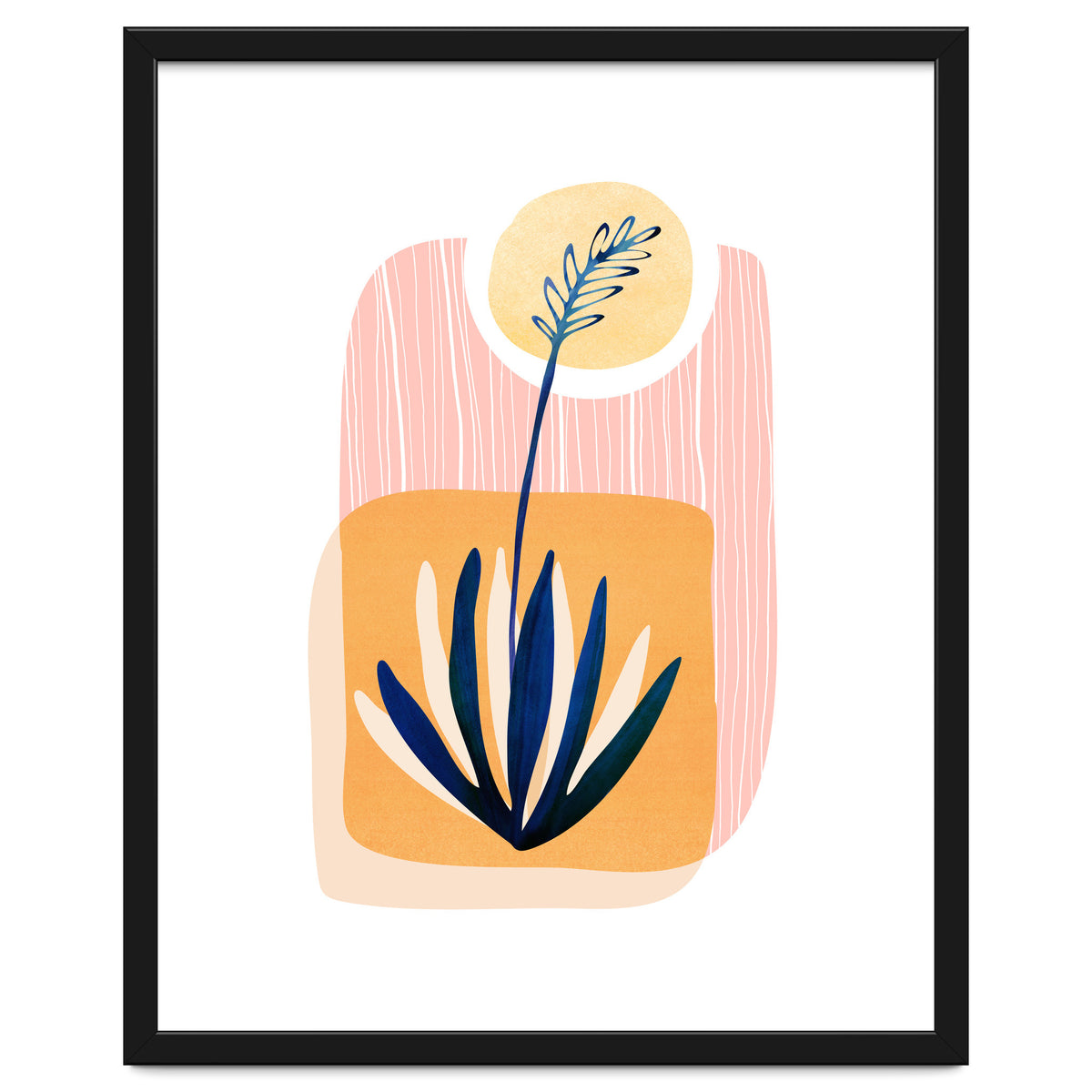 Painted Agave With Sun