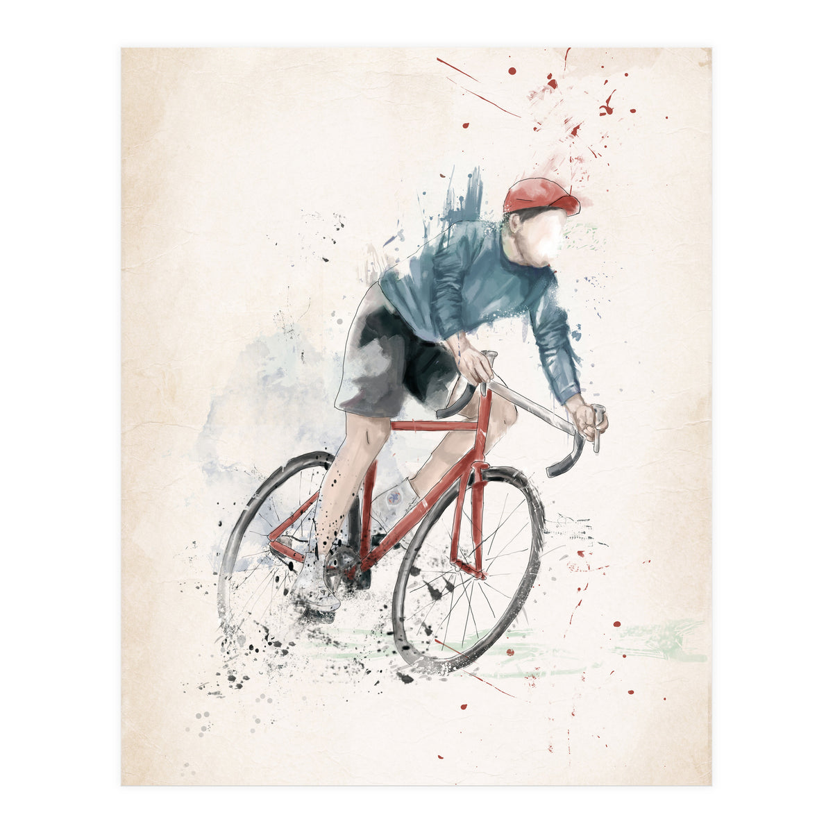 I Want To Ride My Bicycle (Print Only)