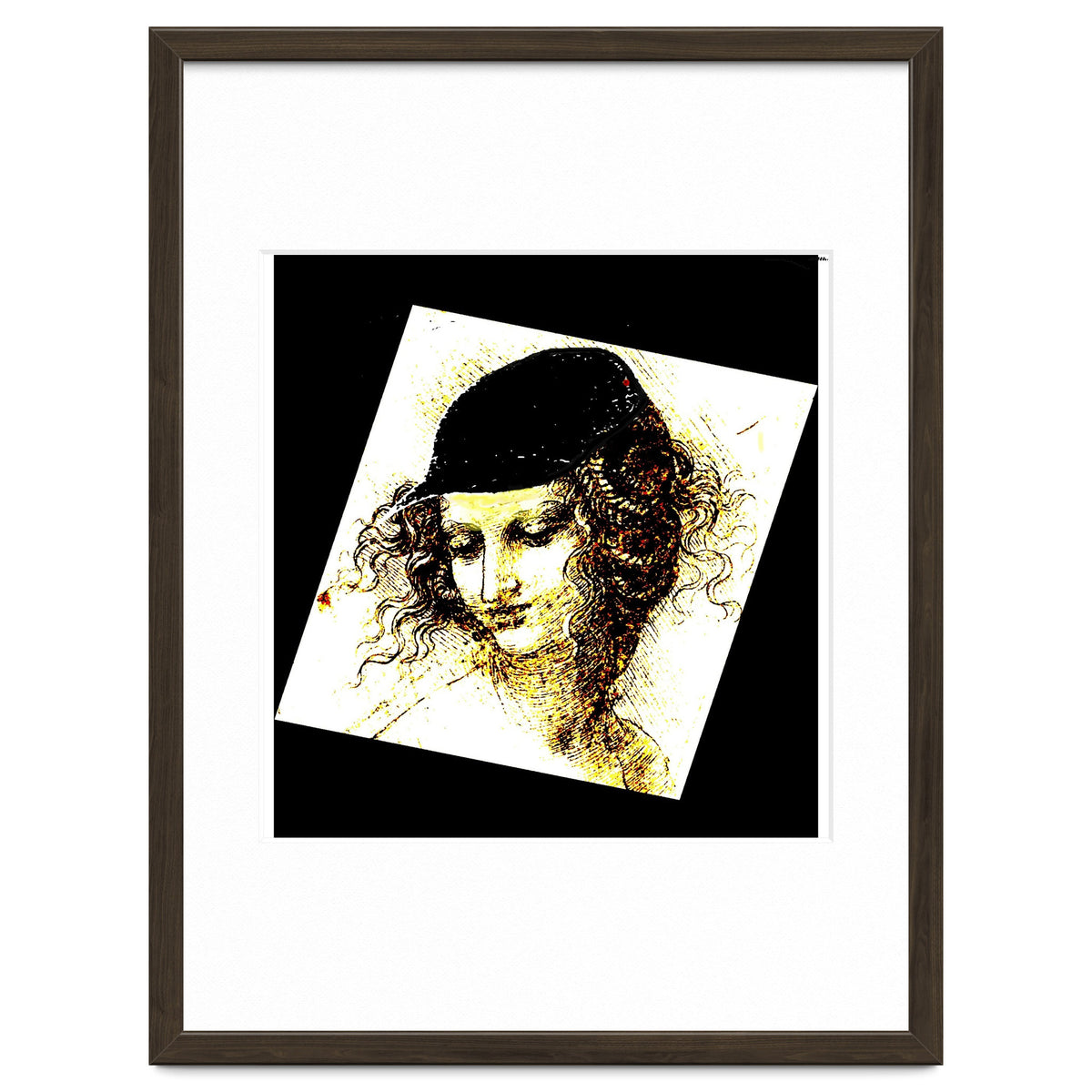 Renaissance women with baseball cap