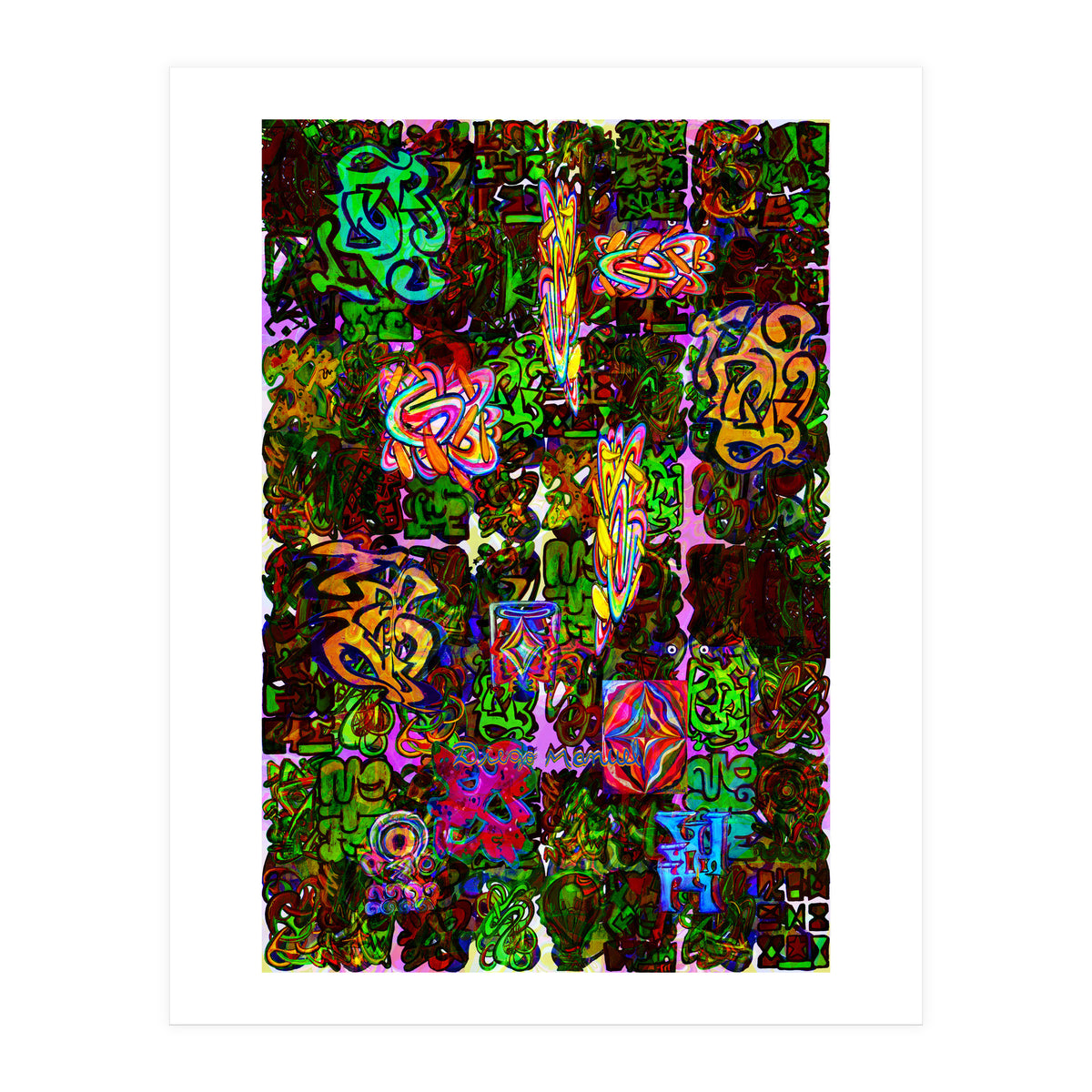 Graffiti Digital 2022 412 (Print Only)