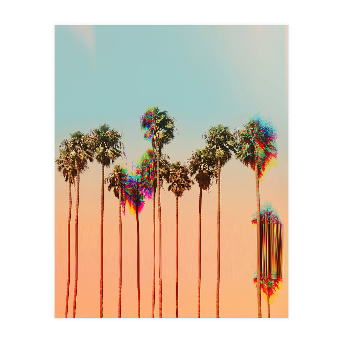 Glitch Beach (Print Only)