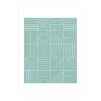 My Favorite Geometric Patterns No.25 - Light Blue (Print Only)