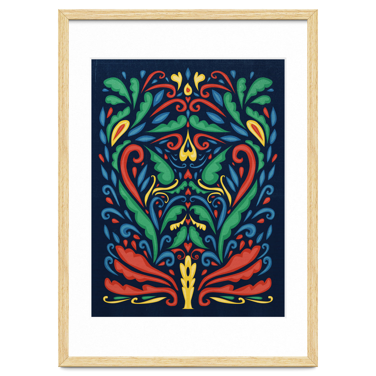 Art Nouveau Folk Art Style