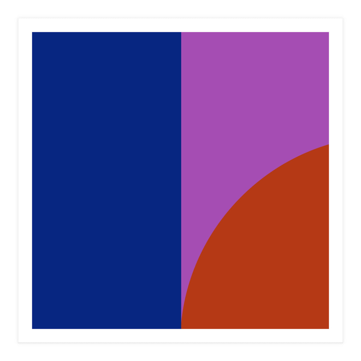 Sunset at sea | abstract modern (Print Only)