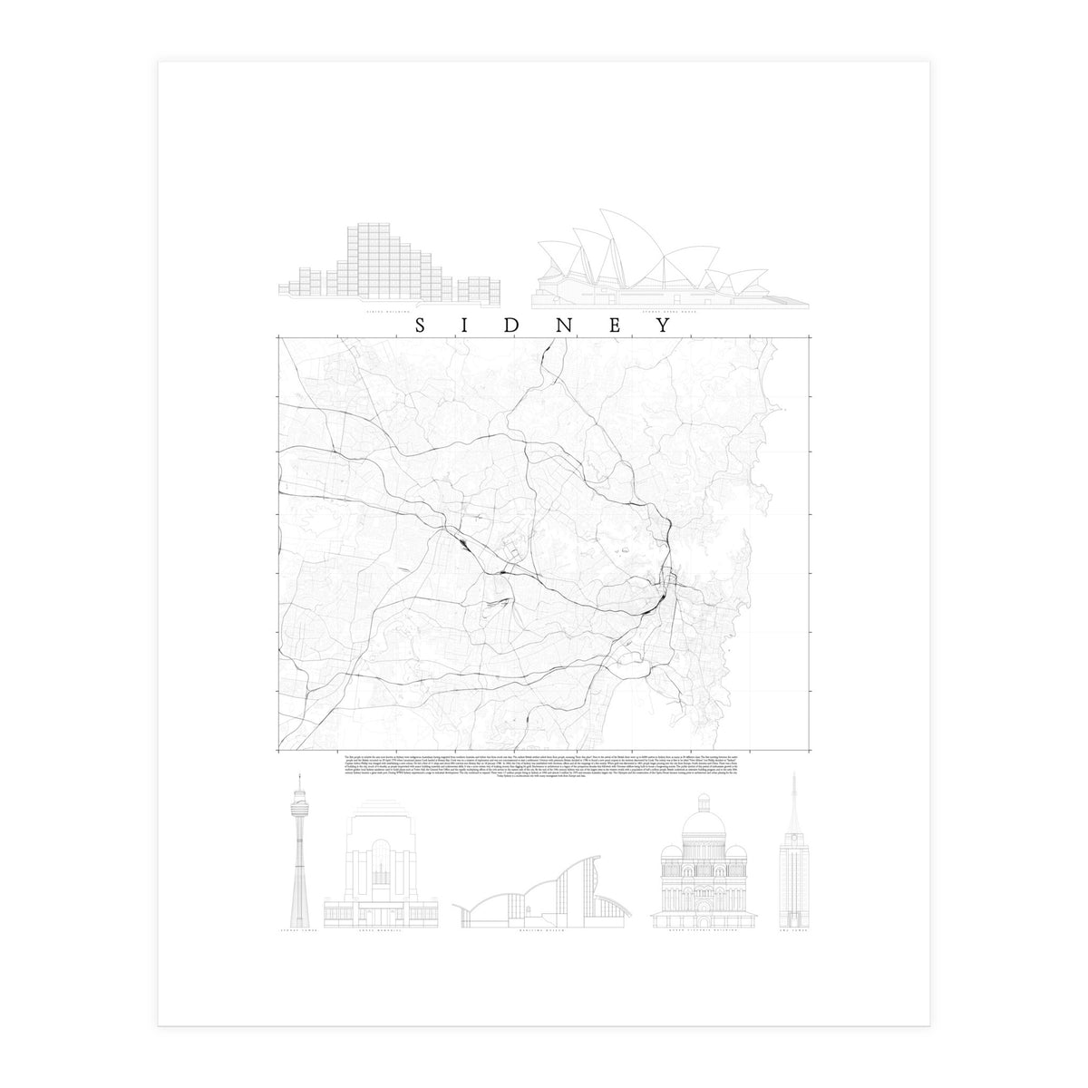 Sydney (Print Only)