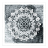 Bohochic Mandala In Gray (Print Only) thumbnail