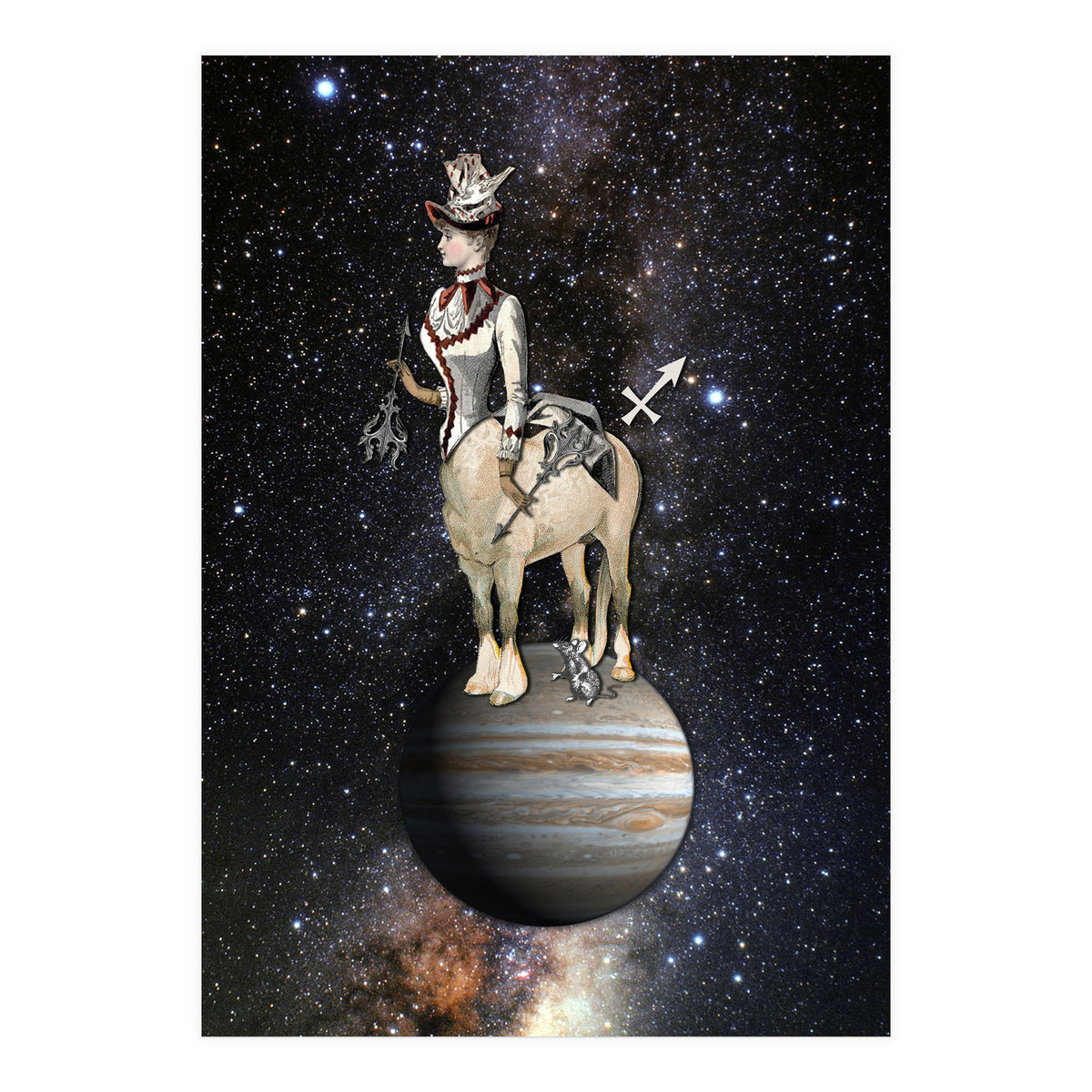 Sagittarius Zodiac Sign (Print Only)