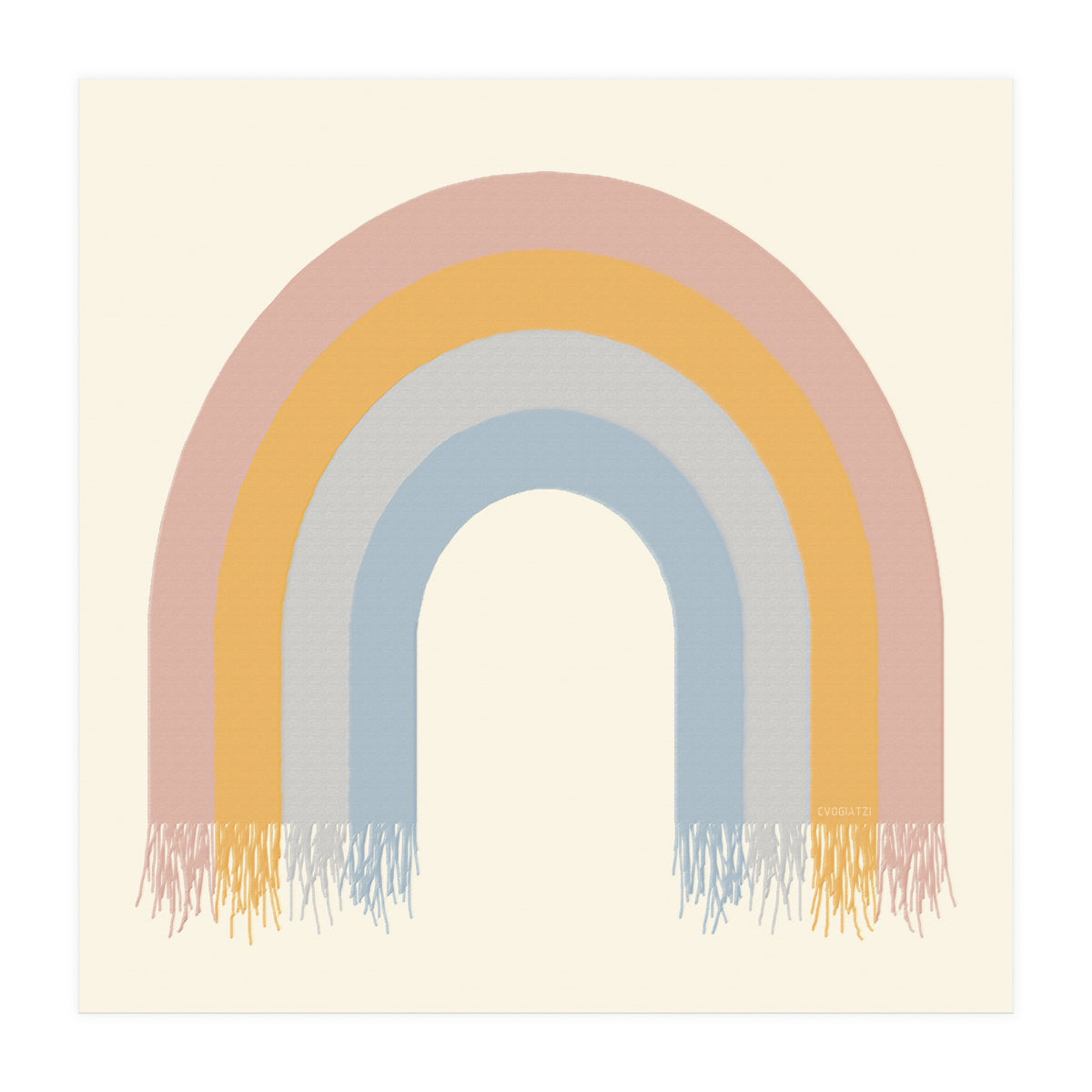 The Rainbow Of Calm (Print Only)