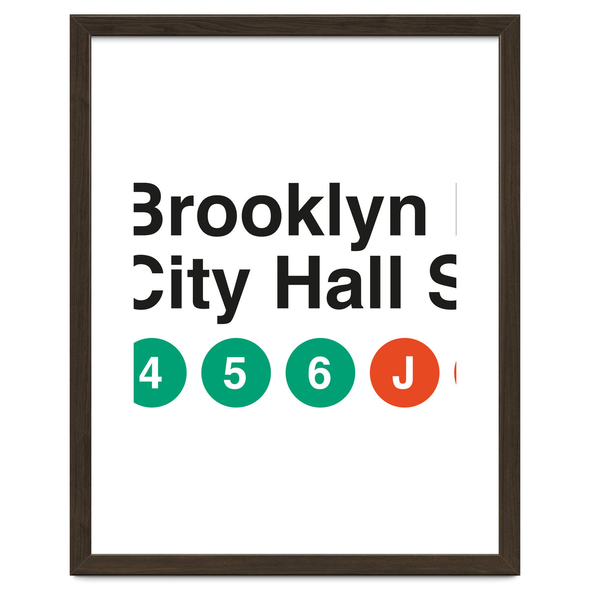 Vignelli's Subway Sign