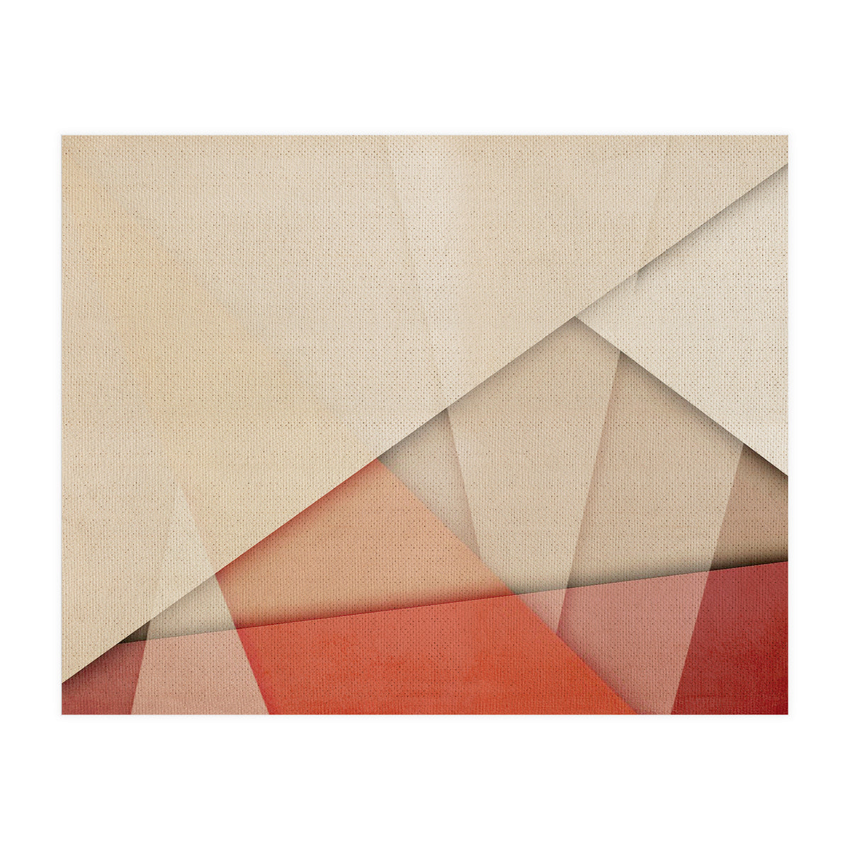 Geometric Sunset 3 (Print Only)