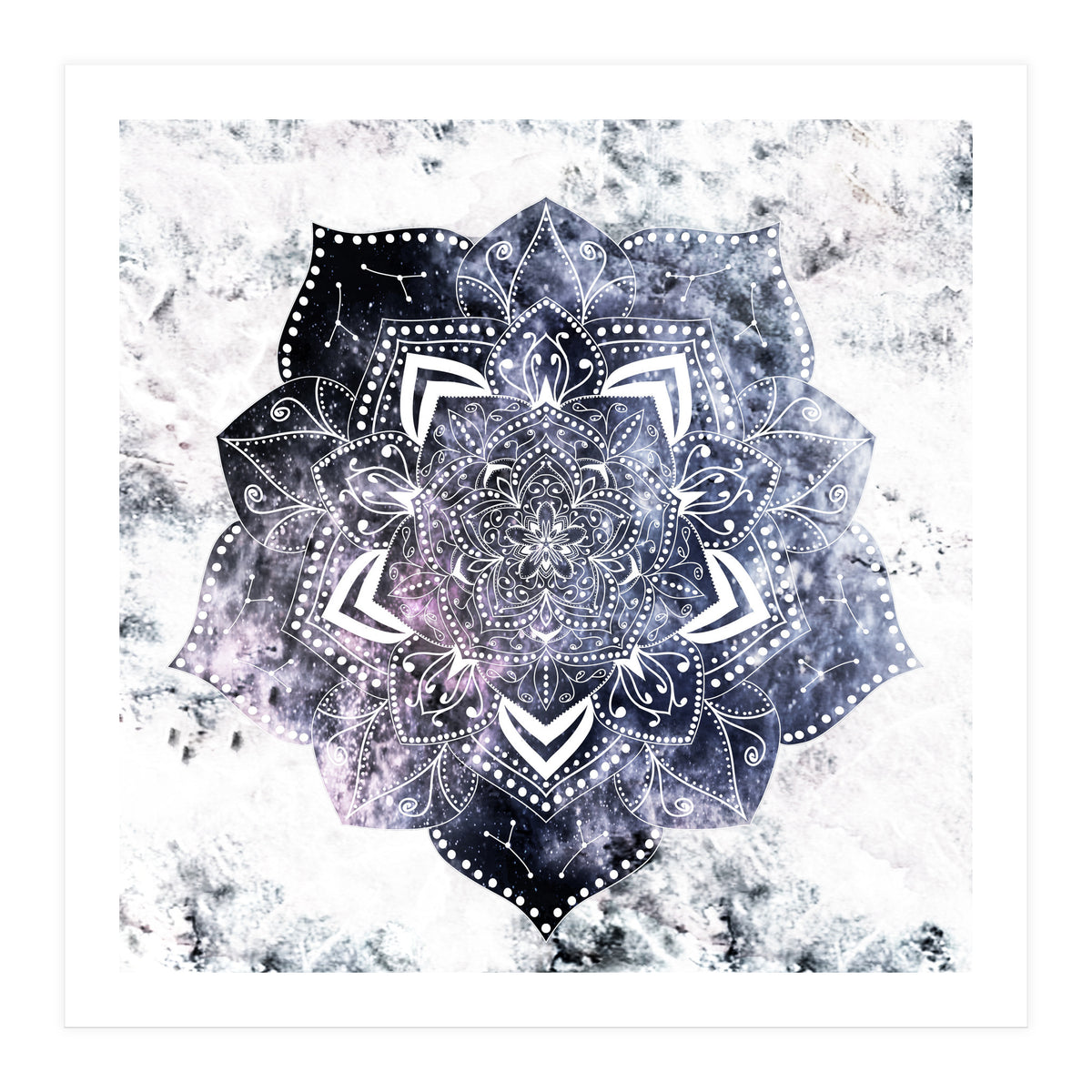 Cancer Constellation Mandala (Print Only)