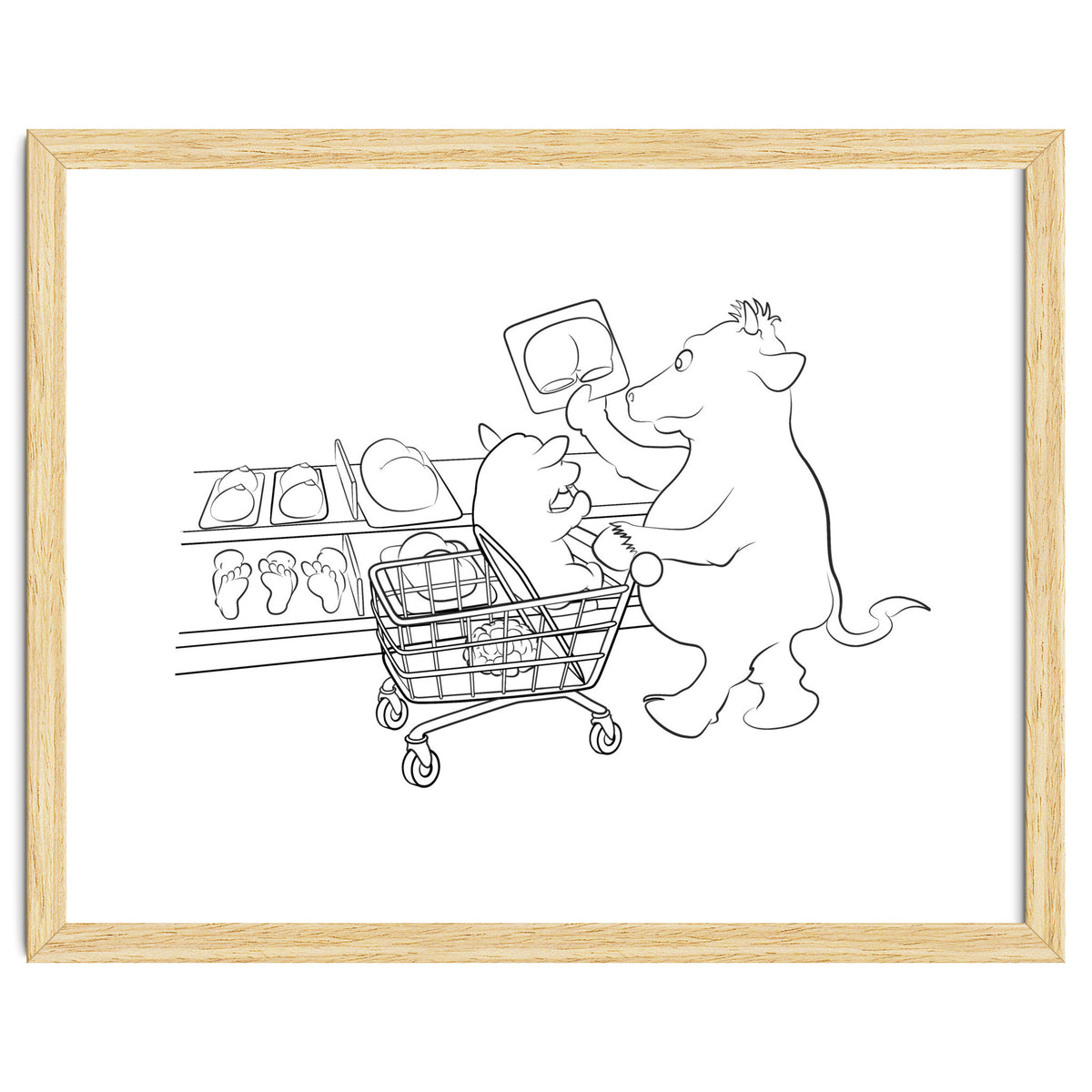 Supermarkey Cow Mandos