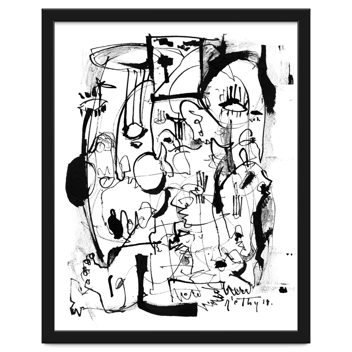 Inside The Mind - b&w