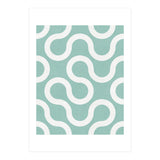 My Favorite Geometric Patterns No.34 - Light Blue (Print Only) thumbnail