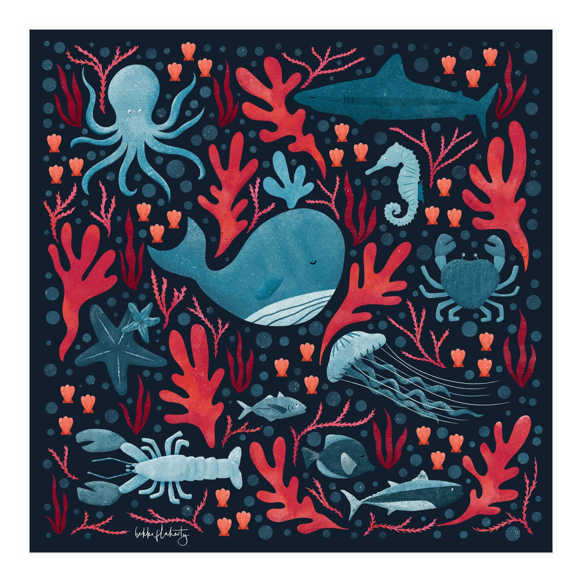 Under The Waves (Print Only)