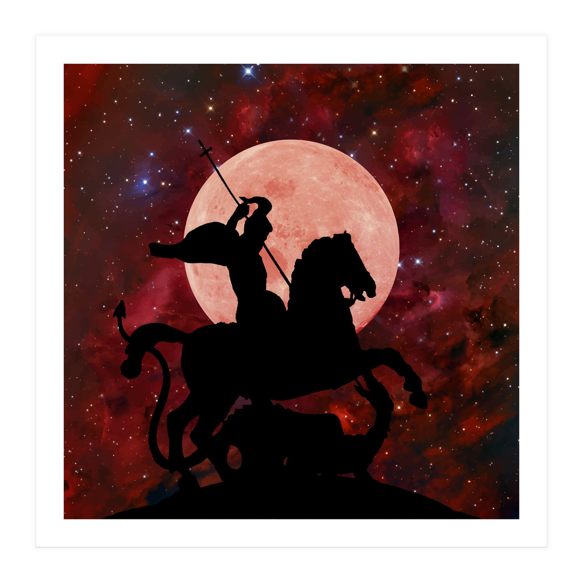 SAINT JORGE AND THE DRAGON (Print Only)