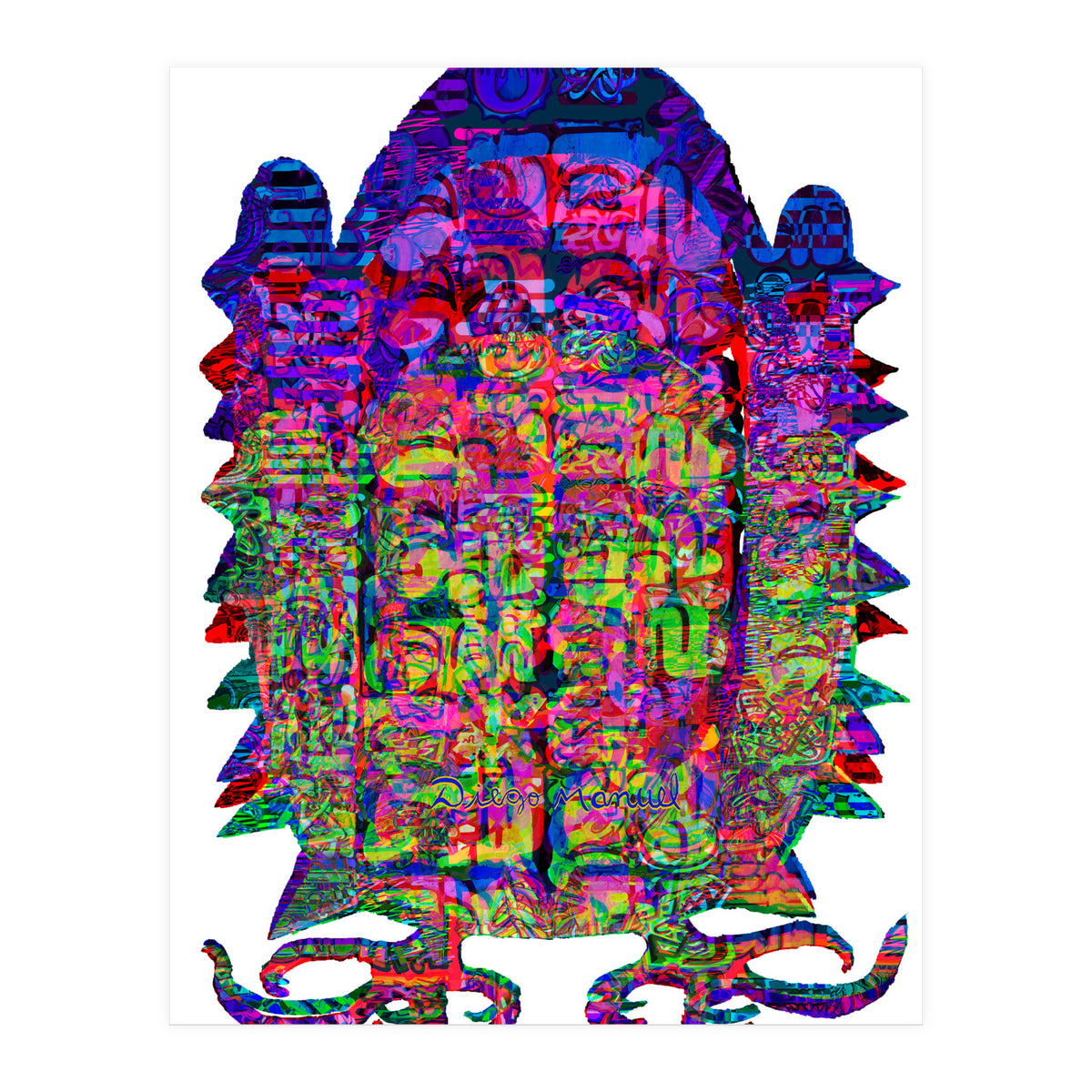 Graffiti Digital 25 (Print Only)