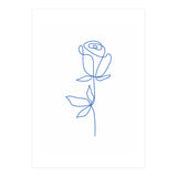One Line Art Flower (Print Only) thumbnail