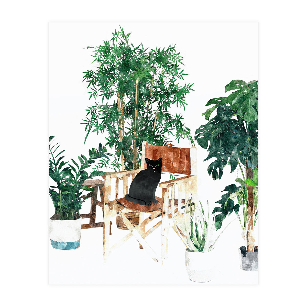 Boho Kitty (Print Only)