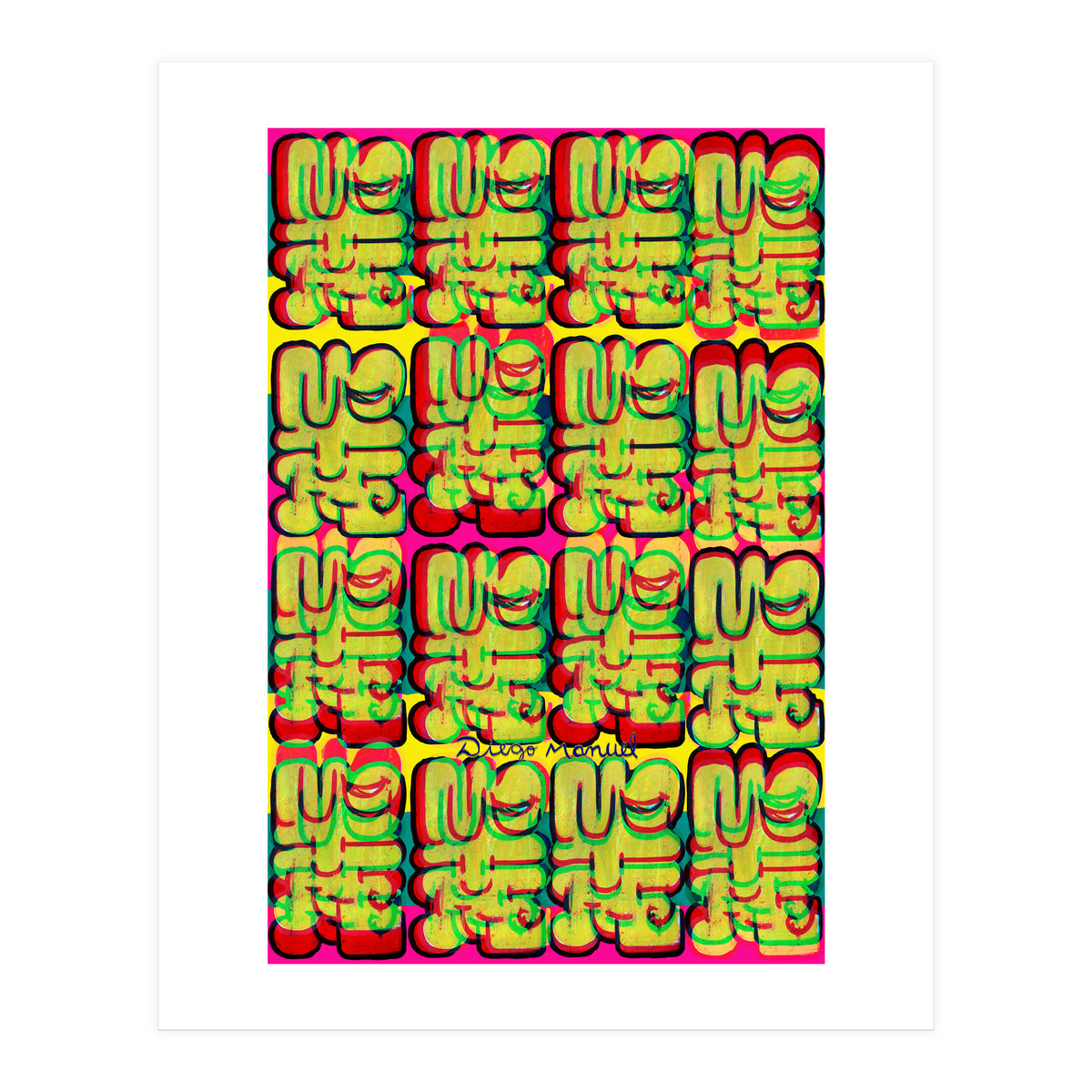 Graffitis 2021 Tapiz 118 (Print Only)