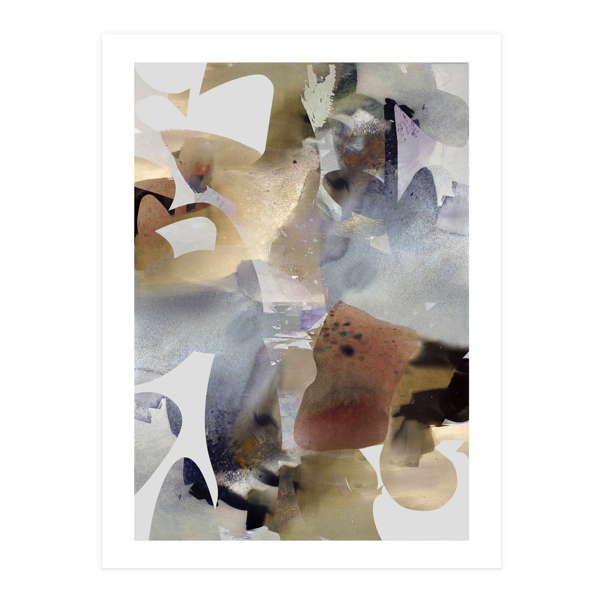 Abstract Aquarell 3 (Print Only)