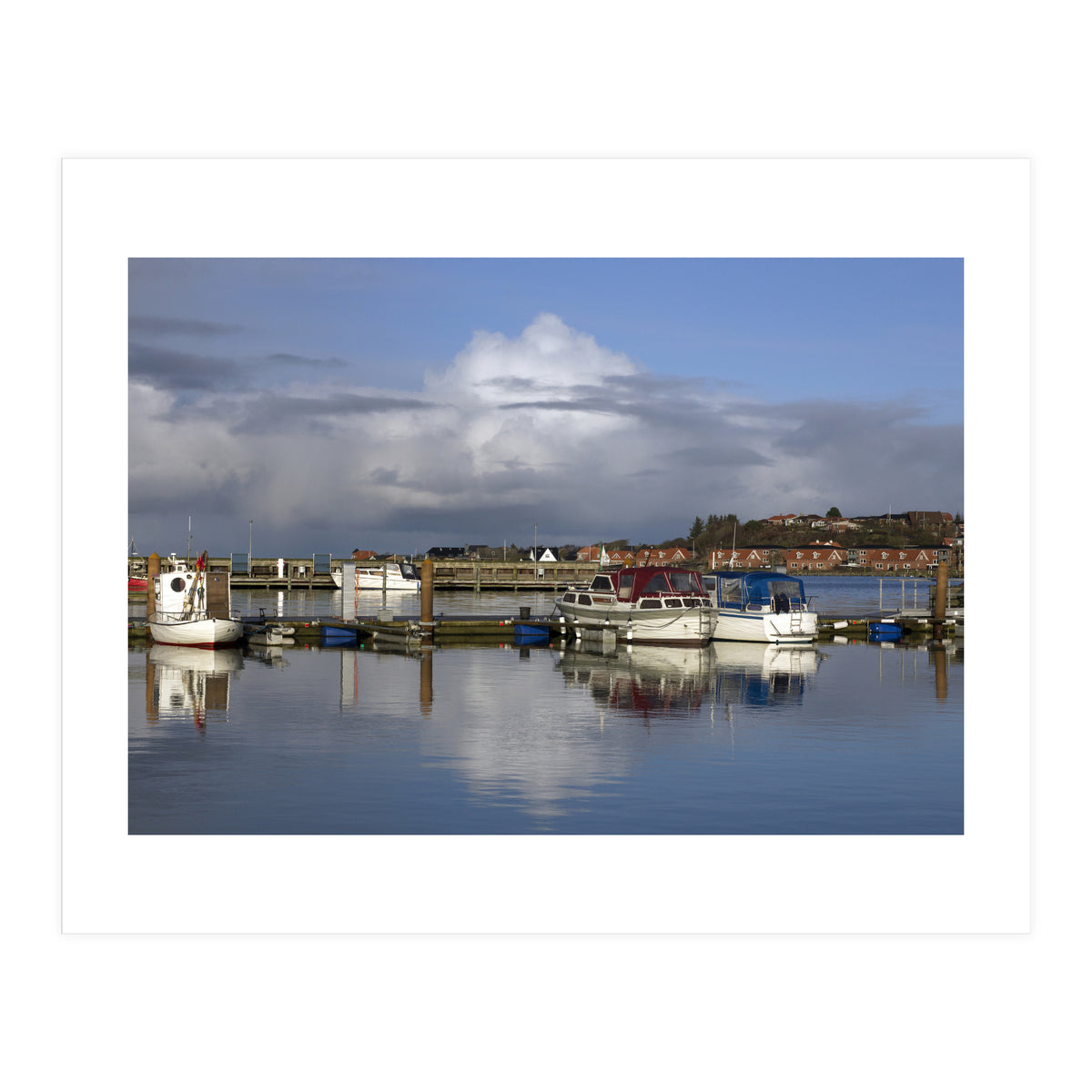 Fishing Boats At Bay (Print Only)