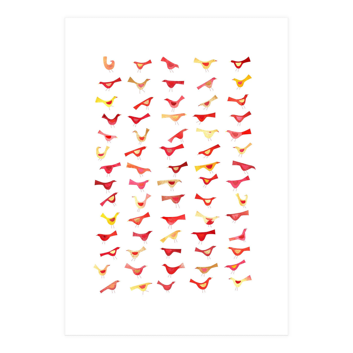 An Army Of Undisciplined Birds (Print Only)