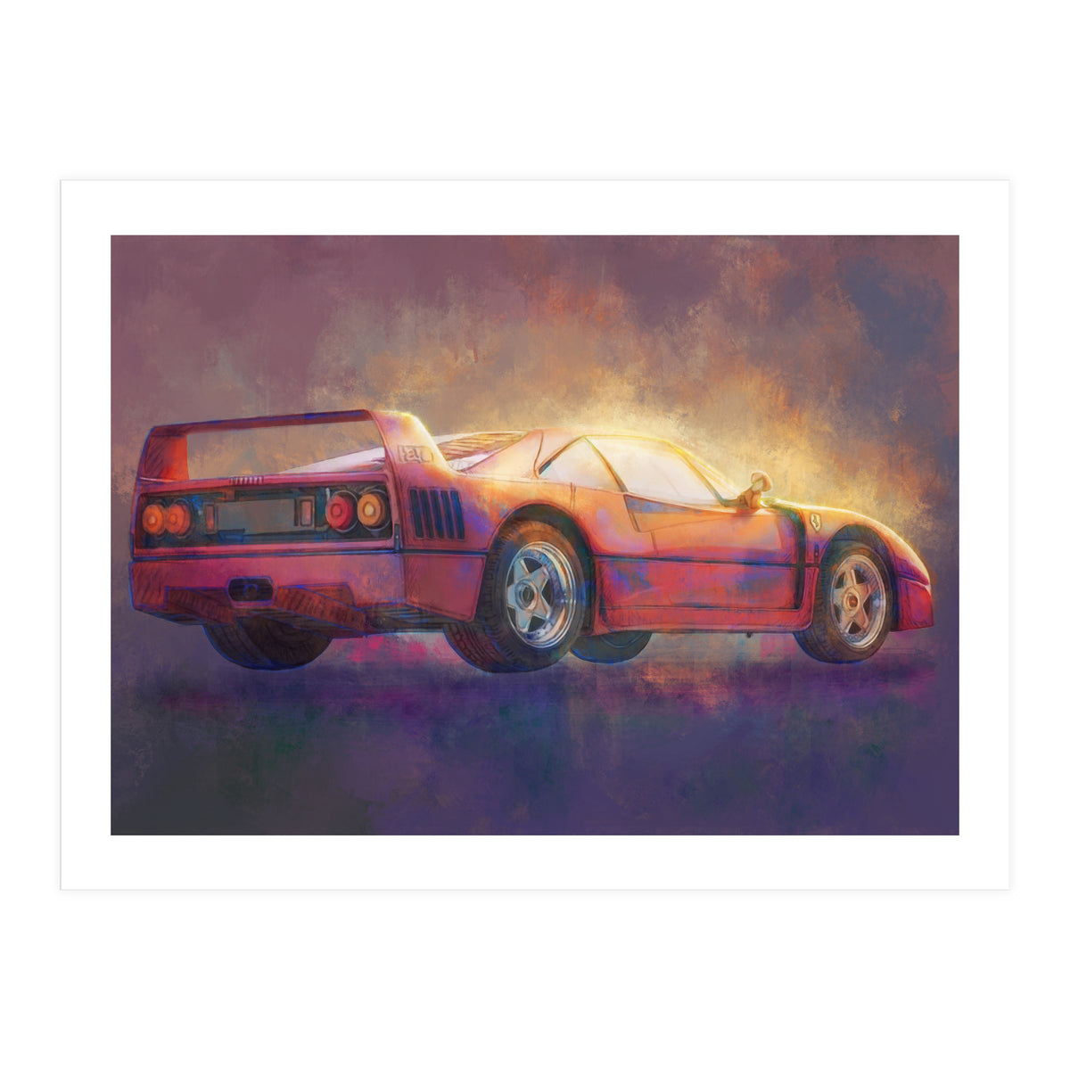 Ferrari F40 (Print Only)