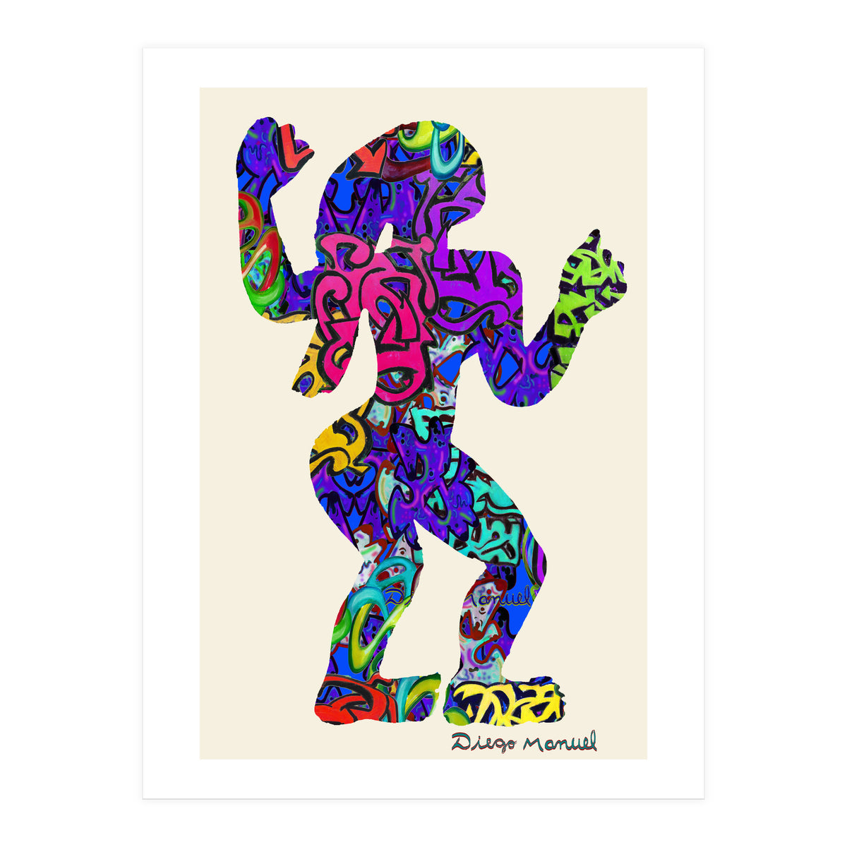 Graffiti Digital Nuevo 4 (Print Only)