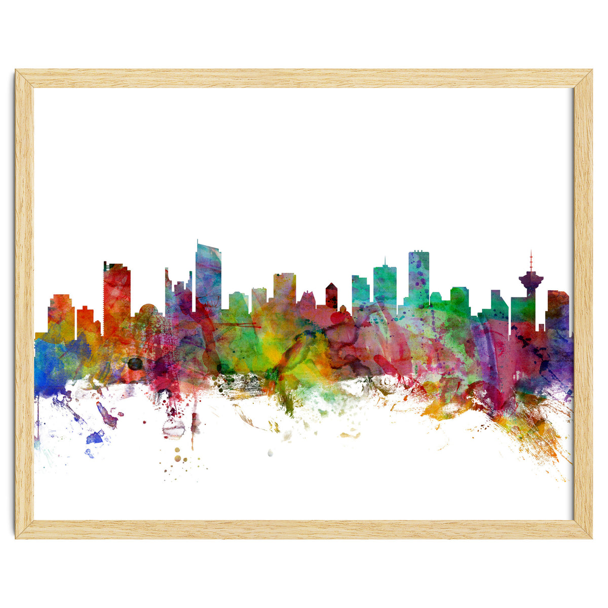 Vancouver Canada Skyline