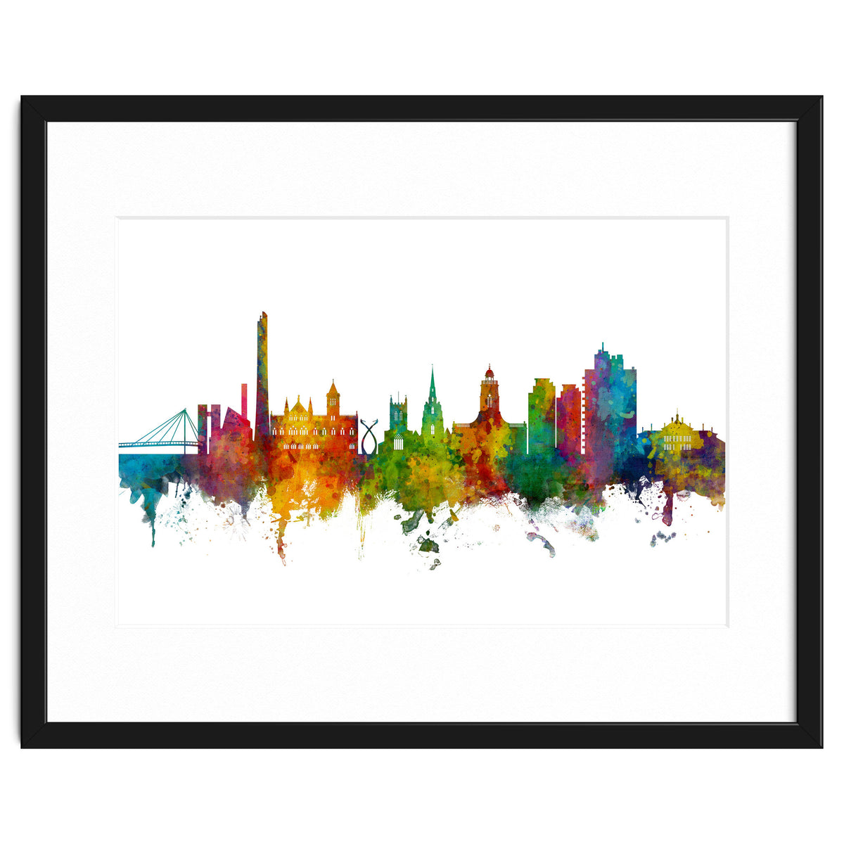 Northampton England Skyline