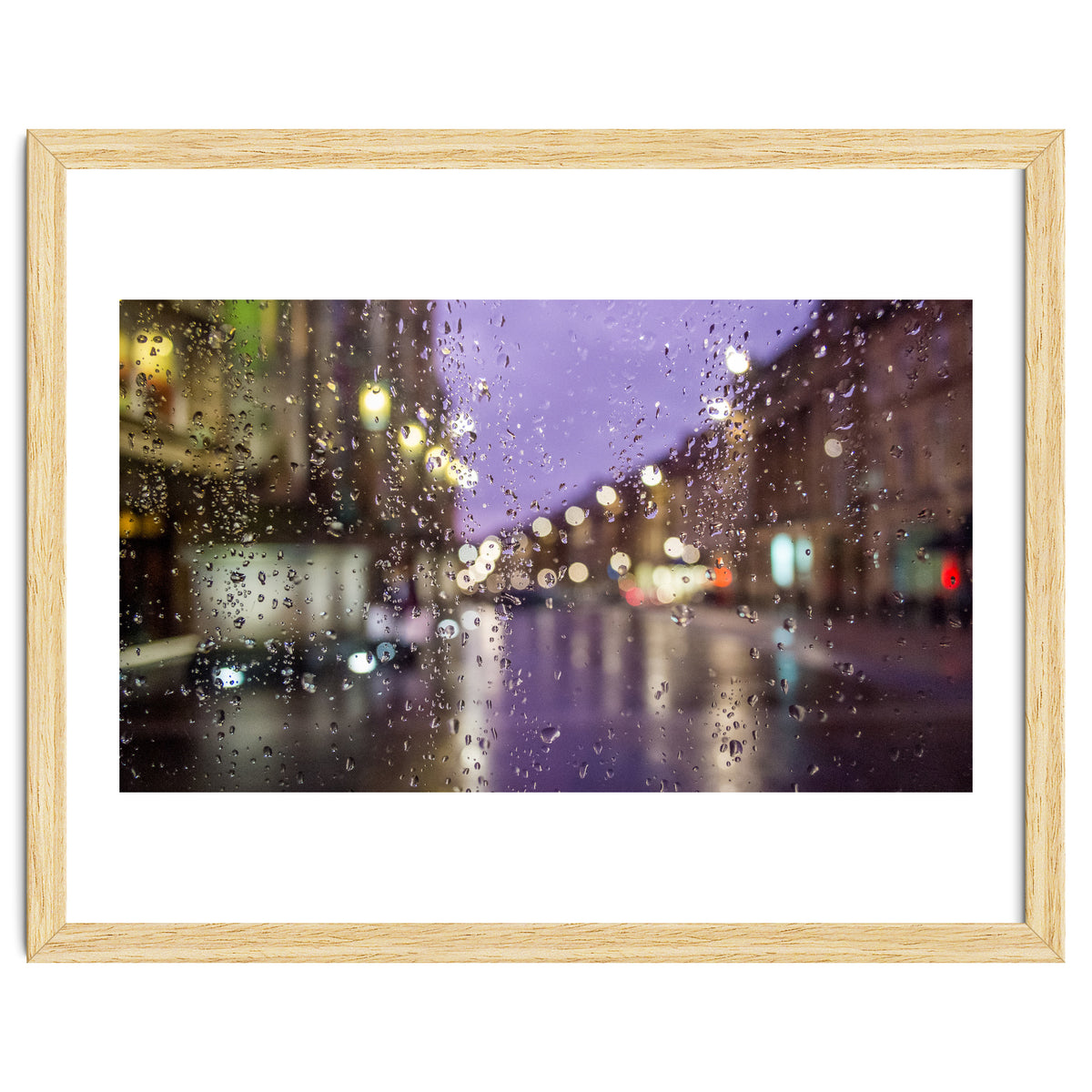 Gray st Newcastle rain