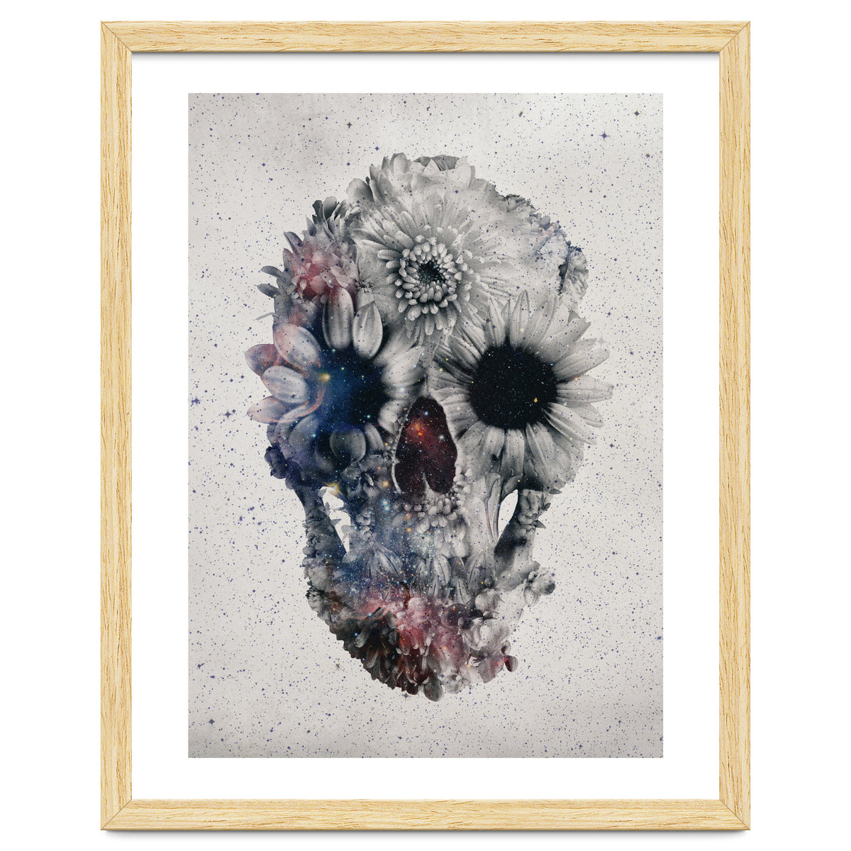Floral Skull 2