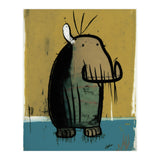 Walrus Expressionist Painting (Print Only) thumbnail