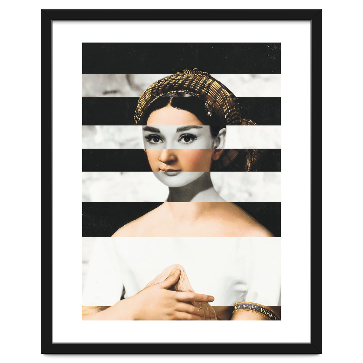 Raphael's La Fornarina & Audrey Hepburn