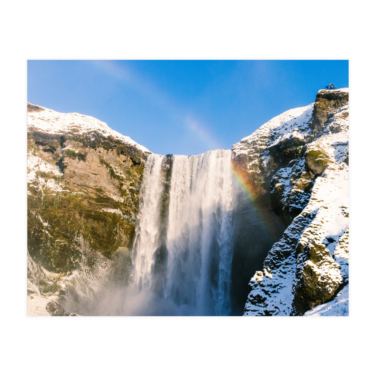 Skogafoss Waterfall Iceland 3 (Print Only)