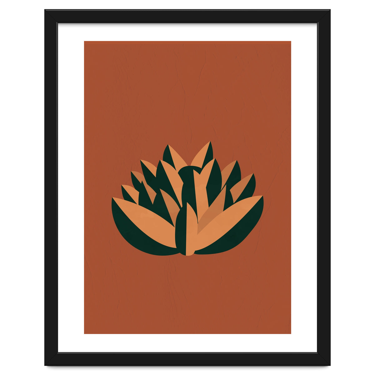 Bohemian Terracotta Flower