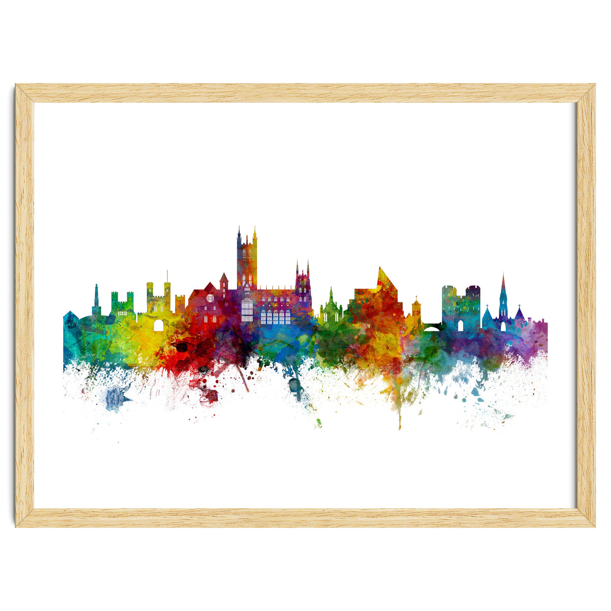 Canterbury England Skyline