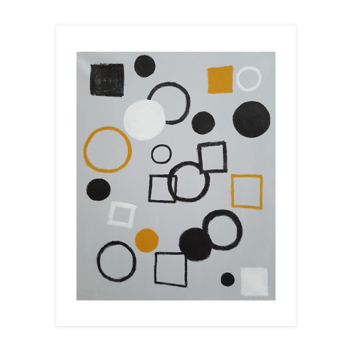 Squares And Circles 1 (Print Only)