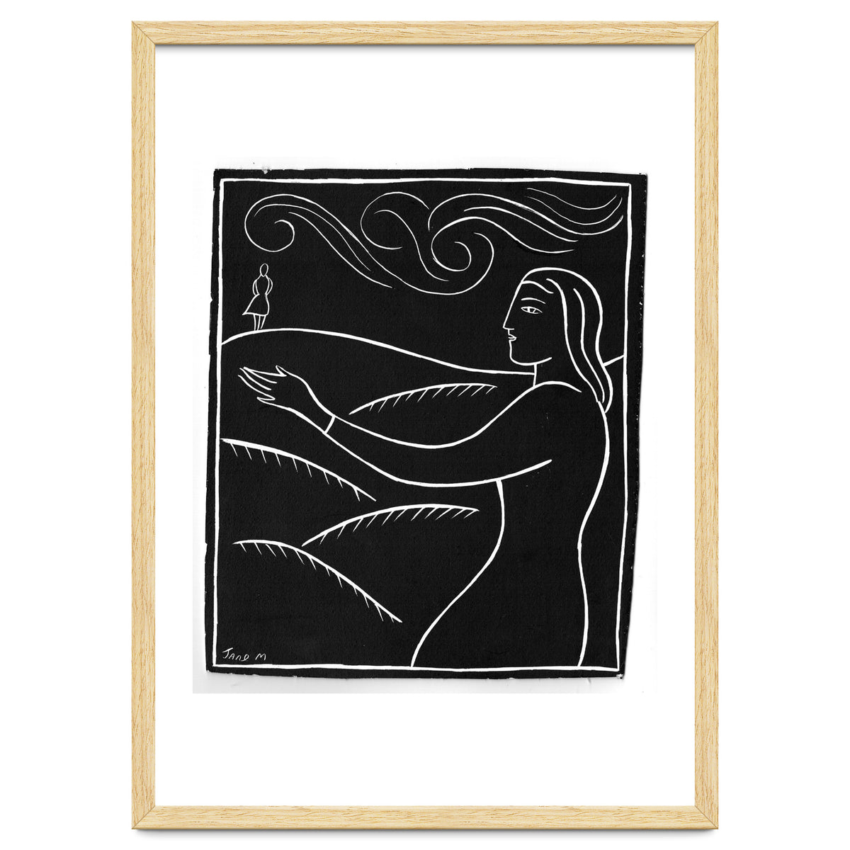 Woman With Future Self