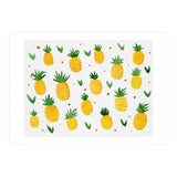 Watercolor pineapples (Print Only) thumbnail