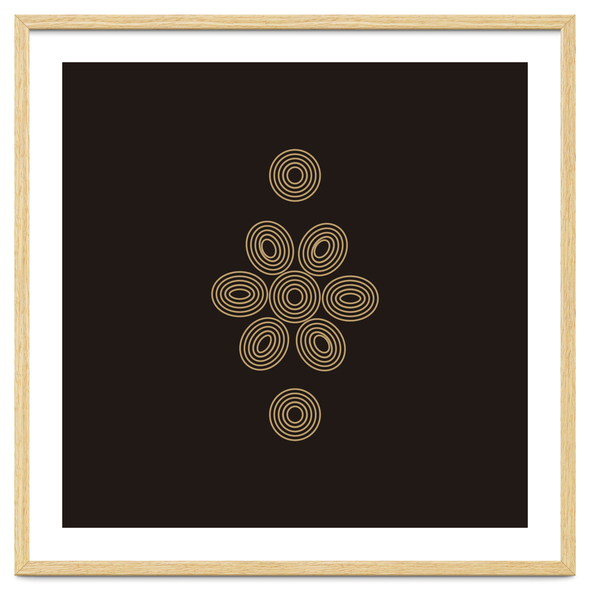 Geometric flower | minimal lines