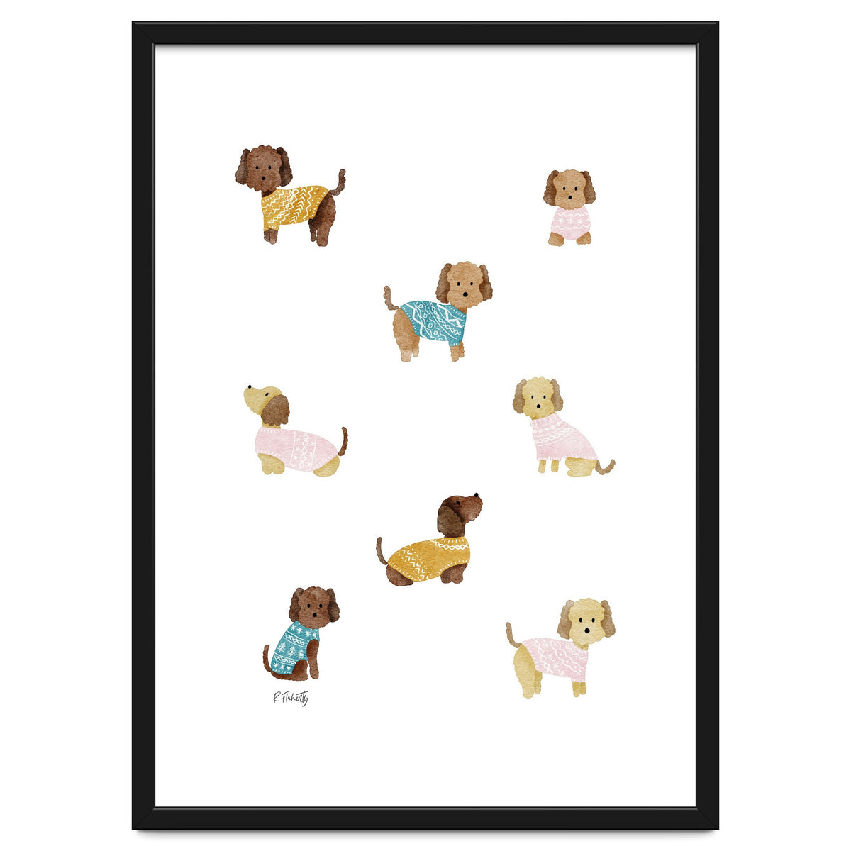 Cockapoo Dogs in Jumpers