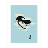 LITTLE GIRL PLAYING (Print Only) thumbnail