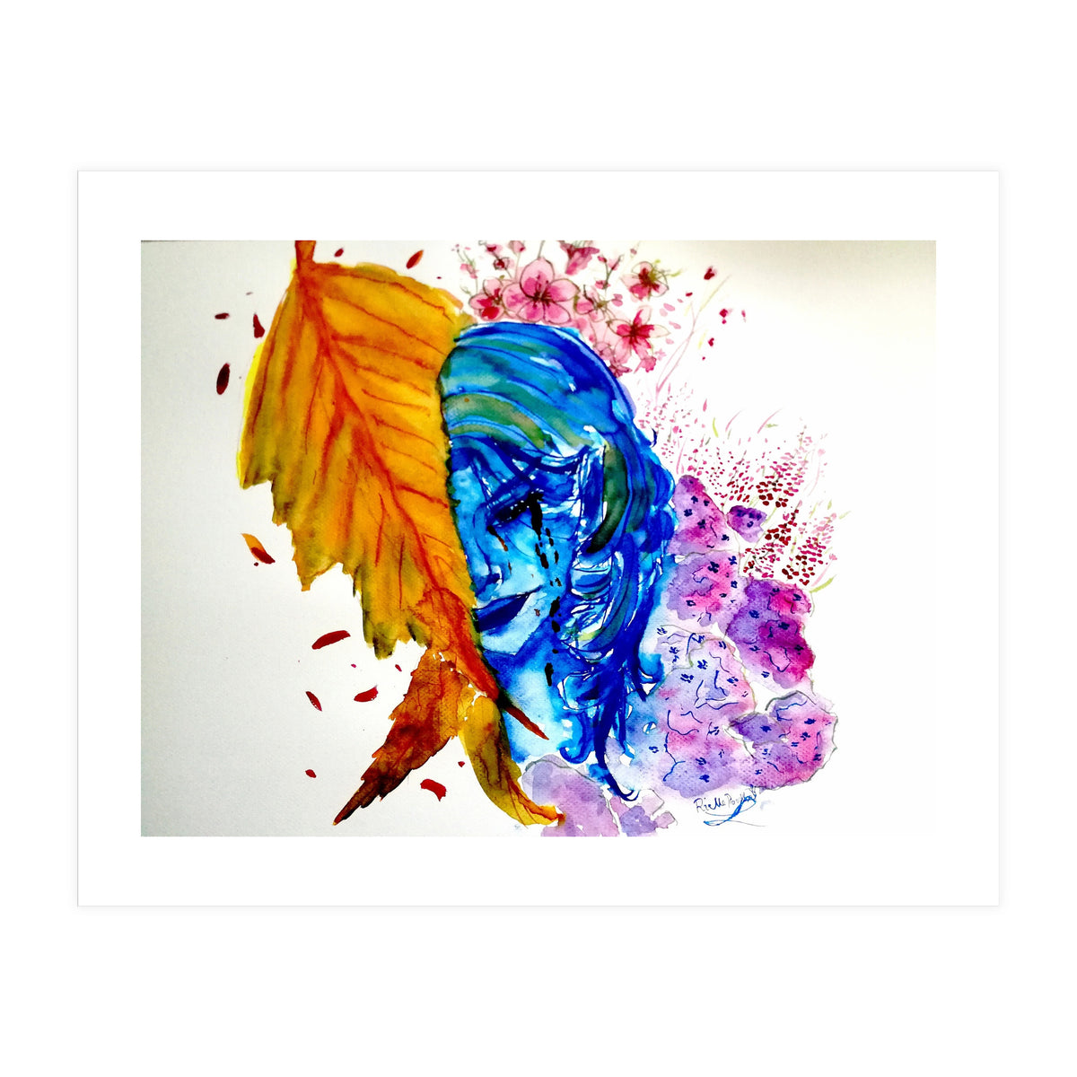 Blue Emotion (Print Only)